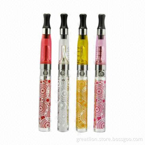 Ego-B Ecigarette Batteries with Pattern Image, RoHS Marks